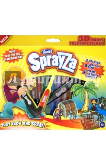 Набор для творчества Sprayza "Раскрась картинки" (SA2832) Набор для творчества Sprayza "Раскрась картинки" (SA2832)
