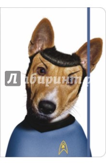 Книга для записи линованная на резинке "Таккода. Доктор Спок" (60622) Книга для записи линованная на резинке "Таккода. Доктор Спок" (60622)