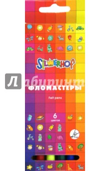Фломастеры "EMOTIONS" 6 цветов (867015-06) Фломастеры "EMOTIONS" 6 цветов (867015-06)