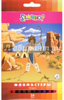 Фломастеры "PRINCESS" 24 цвета, шестигранные (867022-24) Фломастеры "PRINCESS" 24 цвета, шестигранные (867022-24)