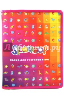 Папка "EMOTIONS" для рисунков и нот, А4 (670822) Папка "EMOTIONS" для рисунков и нот, А4 (670822)