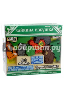 Конструктор "Зайкина избушка" 24 детали (4534-4) Конструктор "Зайкина избушка" 24 детали (4534-4)