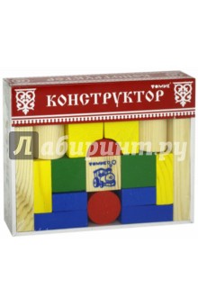 Конструктор "Цветной" 26 деталей (6678-26) Конструктор "Цветной" 26 деталей (6678-26)