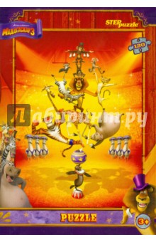 Step Puzzle-120 "Мадагаскар-3" (75107) Step Puzzle-120 "Мадагаскар-3" (75107)