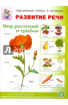 Ирина Дурова - Развитие речи. Мир растений и грибов. Тематический словарь в картинках обложка книги Ирина Дурова - Развитие речи. Мир растений и грибов. Тематический словарь в картинках обложка книги