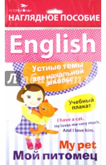 Учебный плакат English. Мой питомец