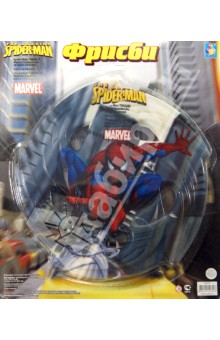 Летающая тарелка-фрисби "Spider-Man" (Т52894) Летающая тарелка-фрисби "Spider-Man" (Т52894)