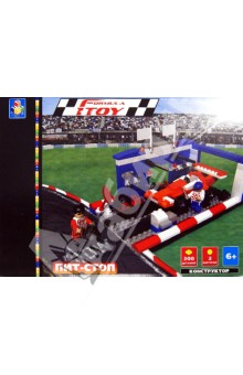 Конструктор "Формула 1toy. Пит-стоп" 300 деталей (Т52469) Конструктор "Формула 1toy. Пит-стоп" 300 деталей (Т52469)
