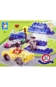 Конструктор Big Brick "Полиция" 21 деталь (Т53534) Конструктор Big Brick "Полиция" 21 деталь (Т53534)