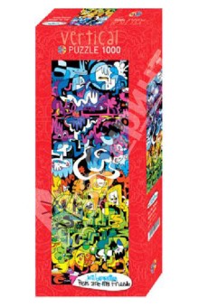 Puzzle-1000 Мир болванов панорама вертикальная (29456)