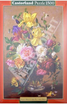 Puzzle 1500 элементов, "Летние цветы" (C-151028) Puzzle 1500 элементов, "Летние цветы" (C-151028)