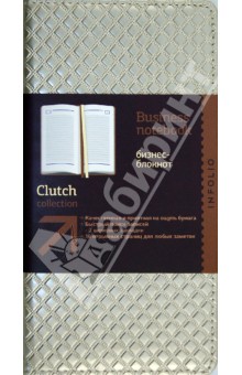 Бизнес-блокнот InFolio, "Clutch" (I078/gold) Бизнес-блокнот InFolio, "Clutch" (I078/gold)