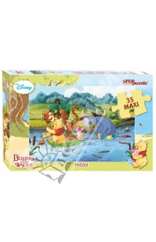 Step Puzzle-35 "DISNEY MAXI. Медвежонок Винни" (91209) Step Puzzle-35 "DISNEY MAXI. Медвежонок Винни" (91209)