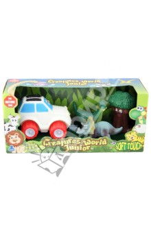 Динозавры с машинкой Soft Touch, 4 штуки, в ассортименте (72033) Динозавры с машинкой Soft Touch, 4 штуки, в ассортименте (72033)
