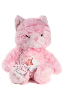 Мягкая игрушка. Кот розовый, с бантом. 25 см (41002) Мягкая игрушка. Кот розовый, с бантом. 25 см (41002)