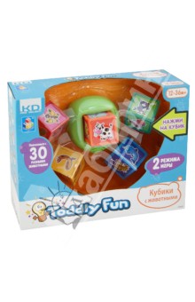Kidz Delight. Кубики с животными (Т55619) Kidz Delight. Кубики с животными (Т55619)