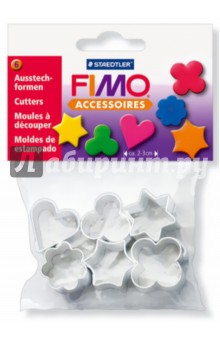 FIMO аксессуар "Форменные резаки" металлические, 6 штук (872403) FIMO аксессуар "Форменные резаки" металлические, 6 штук (872403)