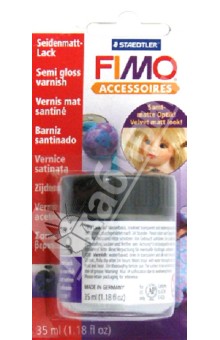 FIMO Accessoires. Полуматовый лак на водной основе, 35 мл. (8705 01) FIMO Accessoires. Полуматовый лак на водной основе, 35 мл. (8705 01)