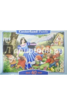 Puzzle-40 MAXI "Белоснежка и 7 гномов" (В-040049) Puzzle-40 MAXI "Белоснежка и 7 гномов" (В-040049)