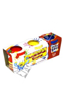 Пальчиковые краски 3 цвета, 50 гр. (44525) Пальчиковые краски 3 цвета, 50 гр. (44525)