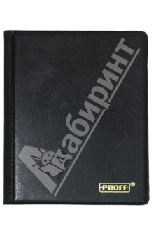 Визитница на 48 карточек, черная (PLF0344) Визитница на 48 карточек, черная (PLF0344)