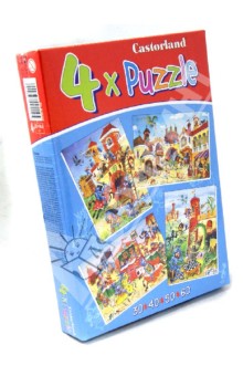 Puzzle-30*40*50*60 "Приключения рыцаря" (4 в 1) (В-04195-NEW) Puzzle-30*40*50*60 "Приключения рыцаря" (4 в 1) (В-04195-NEW)
