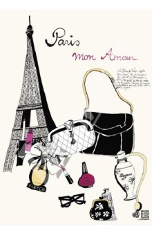 Тетрадь для записей Paris, mon Amour - Fashion (60923) Тетрадь для записей Paris, mon Amour - Fashion (60923)