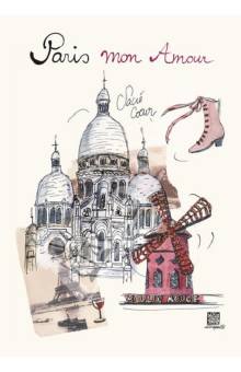Тетрадь для записей Paris, mon Amour - Sacre Coeur (60925) Тетрадь для записей Paris, mon Amour - Sacre Coeur (60925)