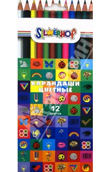 Карандаши, 12 цветов, "EMOTIONS" (134095-12) Карандаши, 12 цветов, "EMOTIONS" (134095-12)
