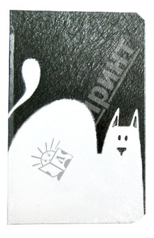 Бизнес-блокнот "Cats. Black-n-White", Modo Arte А6- (9103) Бизнес-блокнот "Cats. Black-n-White", Modo Arte А6- (9103)