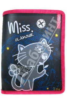 Папка для тетрадей A5 "With it.Glamour" пластик(WG13-PZ) Папка для тетрадей A5 "With it.Glamour" пластик(WG13-PZ)