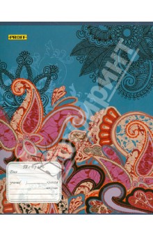 Тетрадь в линейку "Proff. Paisley". А5. 24 листа (TPA13-EBR24) Тетрадь в линейку "Proff. Paisley". А5. 24 листа (TPA13-EBR24)