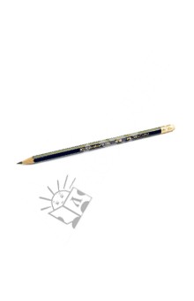 Карандаш чернографитовый GOLDFABER 1222 В с ластиком (116801) Карандаш чернографитовый GOLDFABER 1222 В с ластиком (116801)