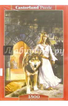 Puzzle-1500.С-150212.Девушка и волк Puzzle-1500.С-150212.Девушка и волк