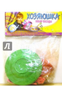 Посуда Хозяюшка-4 (тарелки-чашки) обложка книги Посуда Хозяюшка-4 (тарелки-чашки) обложка книги
