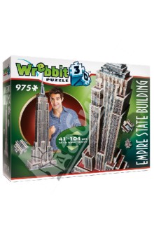 W3D-2007 Пазл 3D Эмпайр Стейт Билдинг (975 дет.) W3D-2007 Пазл 3D Эмпайр Стейт Билдинг (975 дет.)