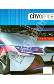 Тетрадь CITYOFFICE "BMW" 48 листов клетка (020487) Тетрадь CITYOFFICE "BMW" 48 листов клетка (020487)