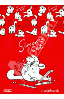 Блокнот "Кот Саймона", 48 листов, А6 (48Б6В1_09908) Блокнот "Кот Саймона", 48 листов, А6 (48Б6В1_09908)