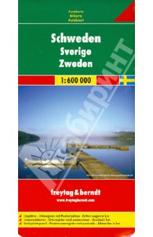 Schweden. 1:600 000
