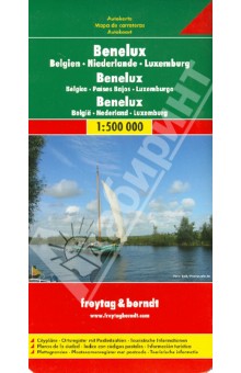 Benelux. 1:500 000 обложка книги Benelux. 1:500 000 обложка книги