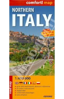 Northern Italy. 1:650 000