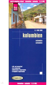 Colombia. Kolumbien 1:1 400 000