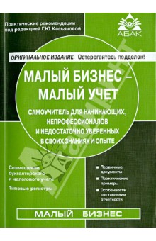 Малый бизнес - малый учёт. Самоучитель для начинающих, непрофессионалов - Галина Касьянова