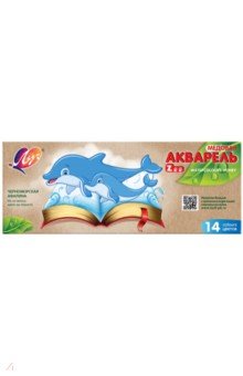 Акварель ZOO (мини) 14 цветов, без кисти (22С 1418-08) Акварель ZOO (мини) 14 цветов, без кисти (22С 1418-08)
