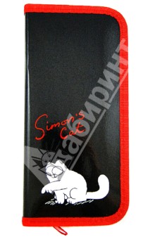 Пенал на молнии "Simon's Cat". Малый. Без наполнения (503-0001-SC/BK) Пенал на молнии "Simon's Cat". Малый. Без наполнения (503-0001-SC/BK)