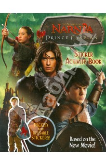 Lana Jacobs - Prince Caspian/ Sticker Activity Book обложка книги Lana Jacobs - Prince Caspian/ Sticker Activity Book обложка книги