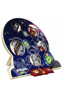 Деревянная настольная игра с мишенями "Angry Birds. Space" Деревянная настольная игра с мишенями "Angry Birds. Space"