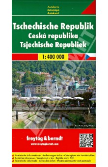 Чешская республика. Карта. Czech republic 1: 400000 обложка книги Чешская республика. Карта. Czech republic 1: 400000 обложка книги