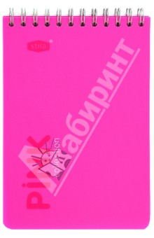 Блокнот А6 "Pink" 50 листов, клетка (83347) Блокнот А6 "Pink" 50 листов, клетка (83347)