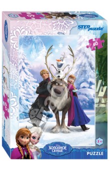 Step Puzzle-60 DISNEY "Холодное сердце" (81126) Step Puzzle-60 DISNEY "Холодное сердце" (81126)